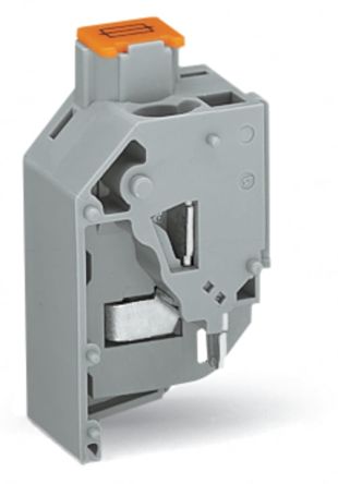 WAGO 711 Series Transformer Fuse Terminal Block for Use with Fuse 5 x 20 mm, 10A [711-191]; 223-346