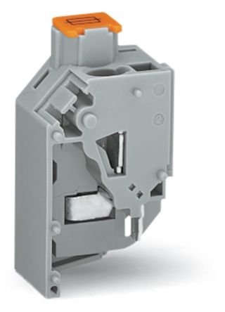 WAGO 711 Series Transformer Fuse Terminal Block for Use with Fuse 5 x 20 mm, 10A [711-192]; 223-347