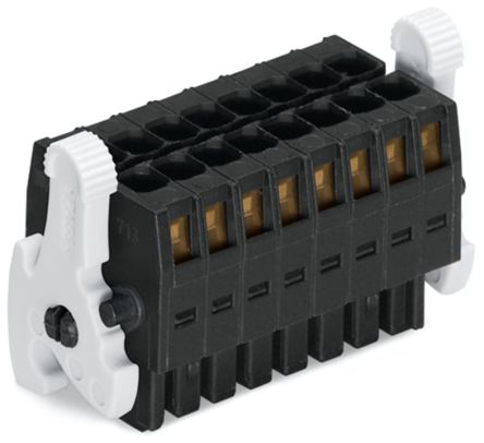 WAGO 713 Series Series Connector, 18P-Pole, Female, 18-Way, 10A [713-1109/037-000]; 223-435