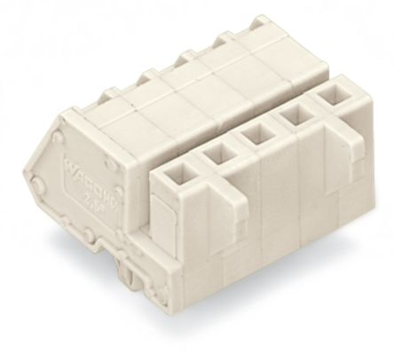 WAGO 721 Series Series Connector, 14P-Pole, Female, 14-Way, Flange Mount, 12A [721-314/008-000]; 223-664
