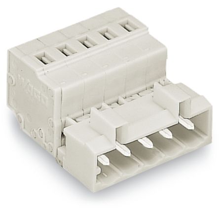 WAGO 721 Series Male Lighting Connector, 9-Pole, Male, 9-Way, Cable Mount, 12A [721-609/018-000]; 223-713