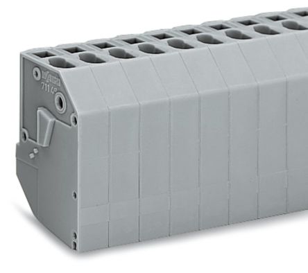 WAGO, 711, 3 Way, , Pluggable Terminal Block, Cage Clamp Termination, 711-153 [711-153]; 223-788