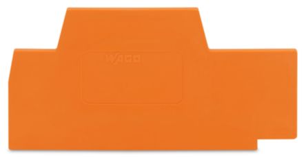 WAGO 281 Series End And Intermediate Plate for Use with Rail Mount Terminal Blocks [281-343]; 223-811