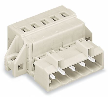 WAGO 721 Series Male Lighting Connector, 12-Pole, Male, 12-Way, Cable Mount, 12A [721-612/019-000]; 223-826