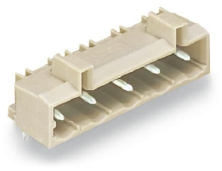 WAGO 721 Series Angled Through Hole Header, 3 Contact(s), 7.5 mm Pitch, 1 Row(s), Shrouded [721-833/001-000]; 223-841