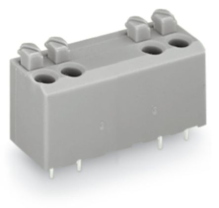 WAGO 735 Series PCB Connector, 4-Contact, 5mm Pitch, Through Hole Mount, 1-Row, Push Wire Termination [735-306/001-000]; 223-912