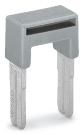WAGO 284 Series Jumper for Use with Rail Mount Terminal Blocks, 57A [284-409]; 223-967