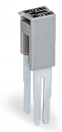 WAGO 284 Series Step Down Jumper for Use with Rail Mount Terminal Blocks, 30A [284-413]; 223-968