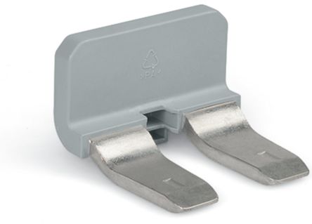 WAGO 285 Series Jumper for Use with Rail Mount Terminal Blocks, 309A [285-1171]; 223-973