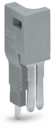 WAGO 285 Series Step Down Jumper for Use with Rail Mount Terminal Blocks, 90A [285-430]; 223-978