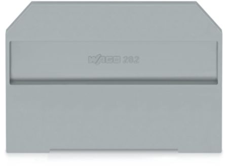 WAGO 282 Series End And Intermediate Plate for Use with Rail Mount Terminal Blocks [282-311]; 224-233