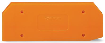 WAGO 282 Series End And Intermediate Plate for Use with Rail Mount Terminal Blocks [282-315]; 224-236
