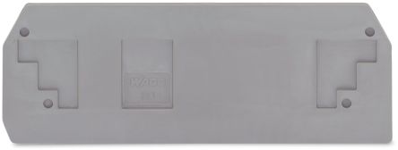 WAGO 283 Series End And Intermediate Plate for Use with Rail Mount Terminal Blocks [283-350]; 224-266