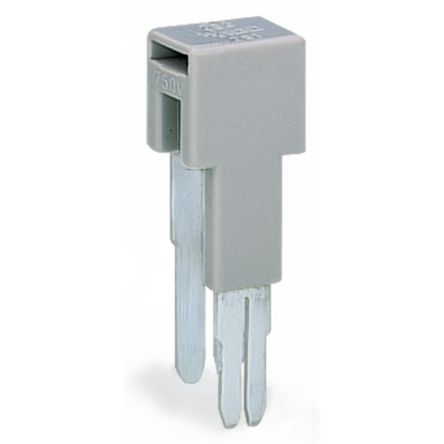 WAGO 283 Series Step Down Jumper for Use with Rail Mount Terminal Blocks, 32A [283-414]; 224-277