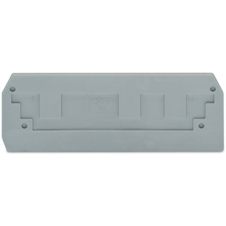 WAGO 284 Series End And Intermediate Plate for Use with Rail Mount Terminal Blocks [284-308]; 224-383