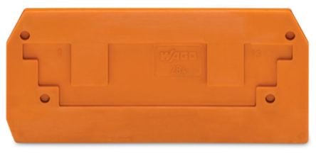 WAGO 284 Series End And Intermediate Plate for Use with Rail Mount Terminal Blocks [284-328]; 224-395