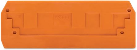 WAGO 284 Series End And Intermediate Plate for Use with Rail Mount Terminal Blocks [284-339]; 224-410