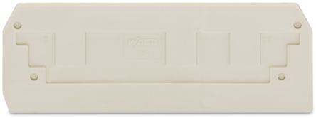 WAGO 284 Series End And Intermediate Plate for Use with Rail Mount Terminal Blocks [284-341]; 224-413