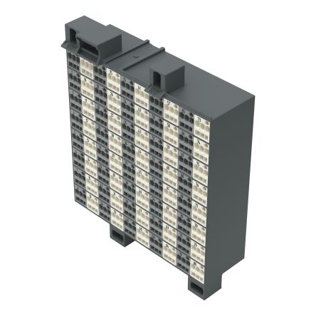 WAGO 726-821 726 Series Grey, White, 1.5mm², Cage Clamp Termination [726-821]; 224-487