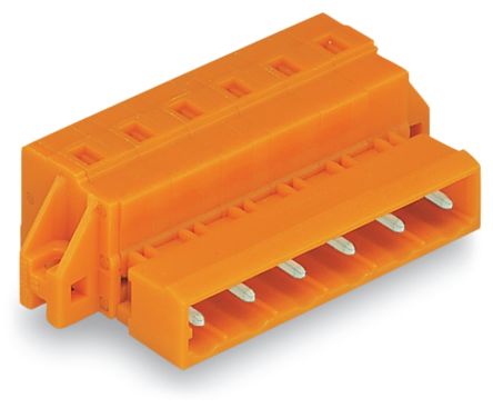 WAGO 731 Series Male Lighting Connector, 3-Pole, Male, 3-Way, Cable Mount, 12A [731-633/019-000]; 224-519