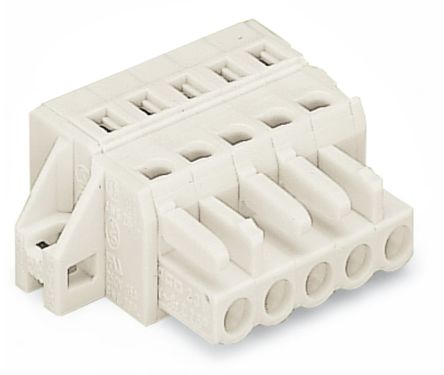 WAGO 721 Series Female Lighting Connector, 3-Pole, Female, 3-Way, Cable Mount, 16A [721-103/031-000]; 224-640