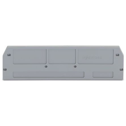 WAGO 280 Series End And Intermediate Plate for Use with Rail Mount Terminal Blocks [280-376]; 224-834