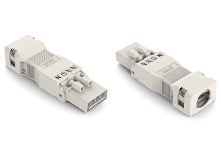 WAGO, 890 Series Male Plug for use with Lighting Connector [890-134]; 224-850