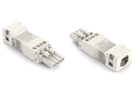 WAGO, 890 Series Female Socket for use with Lighting Connector [890-124]; 224-875