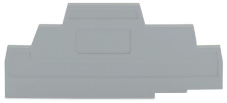 WAGO 280 Series End And Intermediate Plate for Use with Rail Mount Terminal Blocks [280-303]; 225-061
