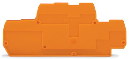 WAGO 870 Series End And Intermediate Plate for Use with Rail Mount Terminal Blocks [870-574]; 225-168