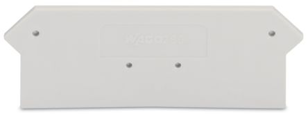 WAGO 280 Series End And Intermediate Plate for Use with Rail Mount Terminal Blocks [280-364]; 225-182