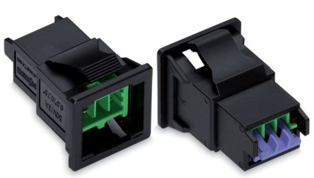 WAGO 893 Series Male Lighting Connector, 2-Pole, Male, 2-Way, Snap-In, 3A, IP20 [893-2012]; 225-289