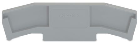 WAGO 280 Series End And Intermediate Plate for Use with Rail Mount Terminal Blocks [280-325]; 225-294