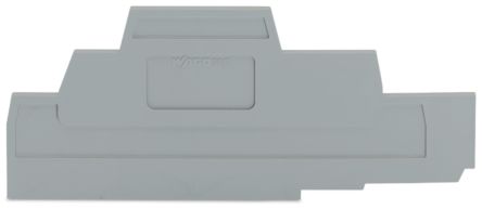WAGO 280 Series End And Intermediate Plate for Use with Rail Mount Terminal Blocks [280-305]; 225-557