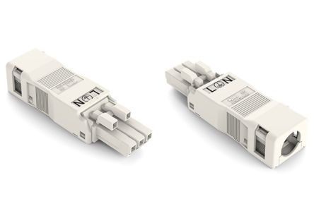 WAGO, 890 Series Female Socket for use with Lighting Connector [890-123]; 225-664