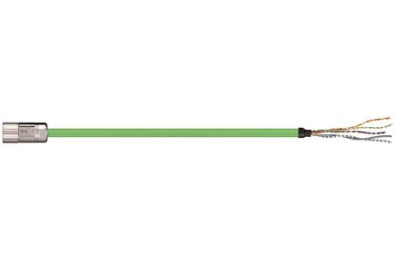 Igus readycable Series Cable for Use with Allen Bradley Drive, 10m Length, 600/1000 V [2090-CFBM4DF-CDAF10 - MAT9841753 (10m)]; 226-068