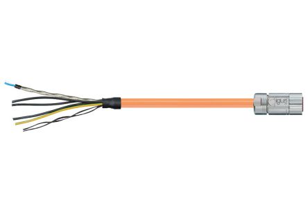 Igus readycable Series Cable for Use with Allen Bradley Drive, 5m Length, 600/1000 V [2090-CSBM1DF-10AF05 - MAT9851717 (5m)]; 226-359