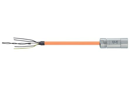 Igus readycable Series Cable for Use with Allen Bradley Drive, 5m Length, 600/1000 V [2090-CSBM1DF-14AF05 - MAT9851703 (5m)]; 226-360