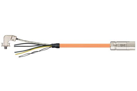 Igus readycable Series Cable for Use with Allen Bradley Drive, 5m Length, 600/1000 V [2090-CSBM1DE-14AF05 - MAT9851720 (5m)]; 227-209
