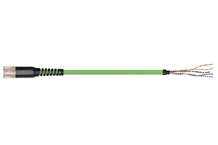 Igus readycable Series Cable for Use with Allen Bradley Drive, 10m Length, 600/1000 V [2090-CFBM7DF-CDAF10  - MAT9841750 (10m)]; 227-469