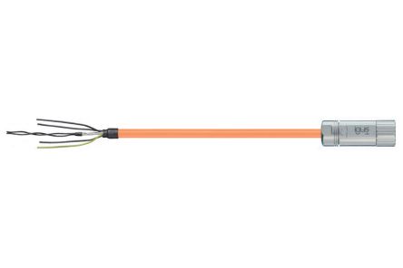 Igus readycable Series Cable for Use with Allen Bradley Drive, 5m Length, 600/1000 V [2090-CPBM4DF-16AF05 - MAT9851754 (5m)]; 227-477