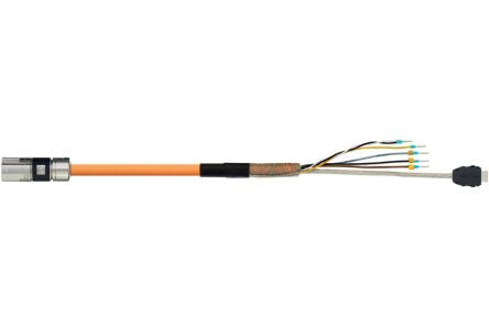 Igus readycable Series Cable for Use with SIEMENS Drive, 5m Length, 600/1000 V [6FX8002-8QN04-1AF0 - MAT98515147 (5m)]; 227-538
