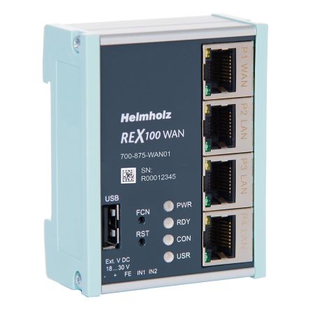Helmholz GmbH & Co. KG REX 100 WAN [700-875-WAN01]; 228-111
