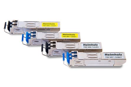 Helmholz GmbH & Co. KG LC Single Mode SFP Transceiver Module, Half/Full Duplex, 1000Mbit/s [700-997-1AM01]; 228-147