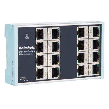 Helmholz GmbH & Co. KG 700-840-16S01, Unmanaged 16 Port Ethernet Switch [700-840-16S01]; 228-168