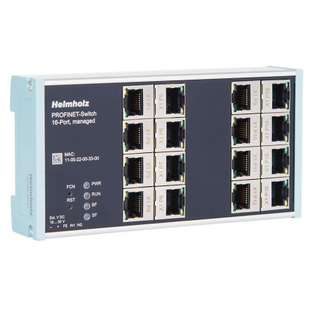 Helmholz GmbH & Co. KG 700-850-16P01, Managed 16 Port Ethernet Switch [700-850-16P01]; 228-181