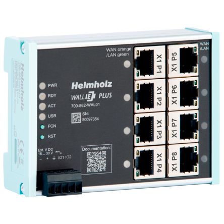 Helmholz GmbH & Co. KG Industrial NAT Gateway/Firewall Gateway [700-862-WAL01]; 228-193