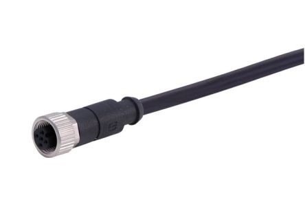 HARTING Straight Female 4 way M12 to Actuator/Sensor Cable, 10m [C21320000000020]; 228-534