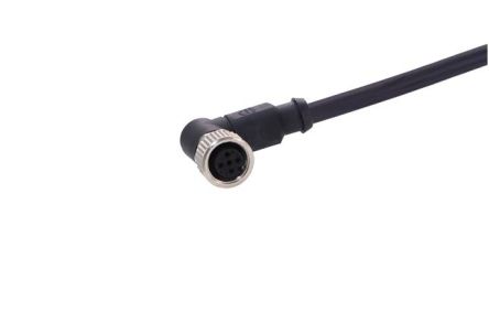 HARTING Right Angle Female 4 way M12 to Actuator/Sensor Cable, 1.5m [C21320000000050]; 228-544