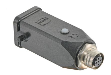 HARTING Han Protect Connector Housing, 4 Contacts, Top Entry [10810071142]; 228-555